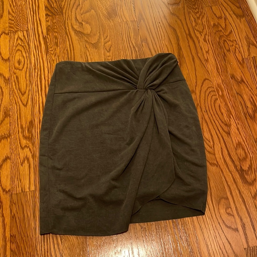 Mini Grey Skirt-  Socialite - small